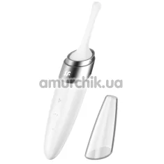 Кліторальний вібратор Satisfyer Twirling Delight, білий - Фото №1
