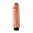 Вибратор King Cock Vibrating Cock 19.7 см, телесный - Фото №2