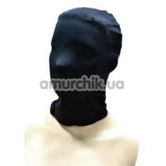 Маска DS Fetish Full Hood, черная - Фото №1