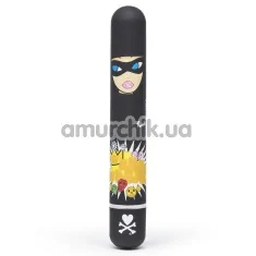 Вибратор Tokidoki x Lovehoney Girl Power Vibe Bandita, черный - Фото №1