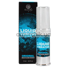 Збуджуючий гель з ефектом вібрації Secret Play Liquid Vibrator Unisex Stimulator, 15 мл - Фото №1