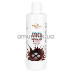 Масажний лубрикант MyLove Aroma Series Personal Lubricant 2in1 Chocolate - шоколад, 300 мл - Фото №1