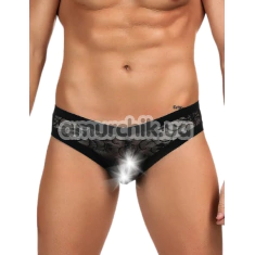 Труси чоловічі Star Night Sexy Floral Lace Panty, чорні - Фото №1