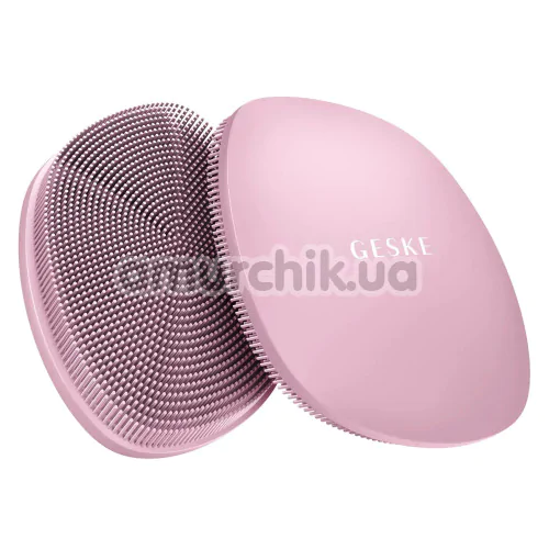 Щітка для обличчя Geske Facial Brush 4 in 1, рожева - Фото №1