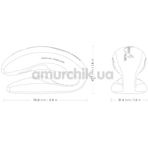 Вібратор We-Vibe 4 Plus App Only Model Purple (ві вайб 4 плюс фіолетовий)
