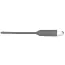 Уретральна вставка з вібрацією для чоловіків Silicone Men's Dilator, серая - Фото №3