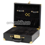 Футляр для хранения секс-игрушек Lockink Sevanda Moonlight Treasure Chest Storage Box, черный - Фото №1