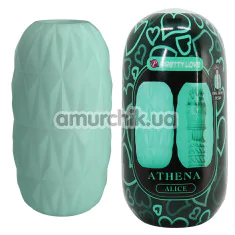 Мастурбатор Pretty Love Athena Alice, бирюзовый - Фото №1