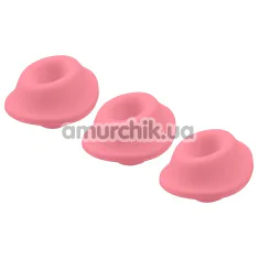 Набор насадок на симулятор орального секса для женщин Womanizer Premium, Classic (Size S), розовый - Фото №1
