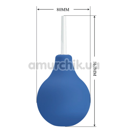 Интимный душ MR Play Anal Douche BLUEB, синий