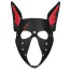Маска собаки Lovetoy Rebellion Reign Scarred Alpha Pup Mask, чорно-червона - Фото №3