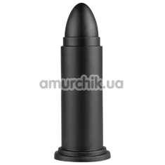 Анальна пробка Buttr Major League 10 Pounder, чорна - Фото №1