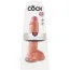 Фалоімітатор King Cock With Balls, 25.4 см, тілесний - Фото №7