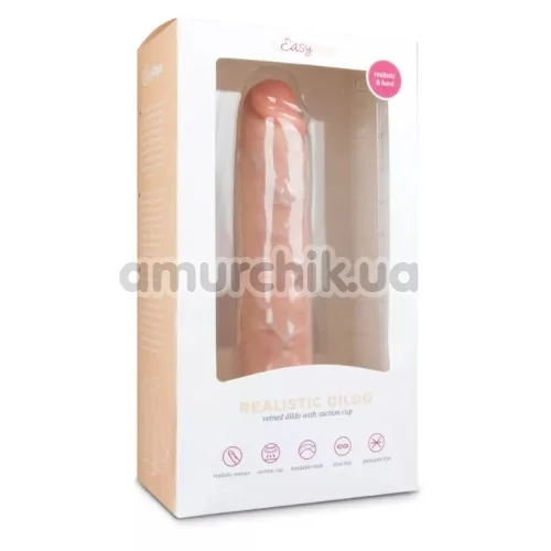 Фаллоимитатор Easy Toys Realistic Dildo 28.5 см, телесный