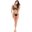 Комплект Star Night Lace Set, черный: бюстгальтер + трусики-стринги - Фото №7
