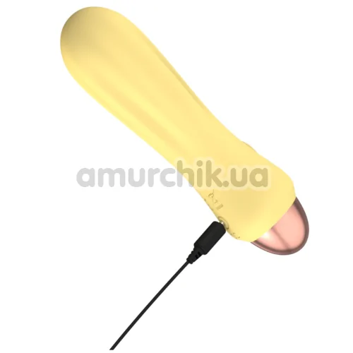 Вібратор Mini Vibrator Cuties 551155, жовтий