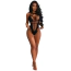 Боді Star Night Fishnet Model Bodysuit, чорне - Фото №5