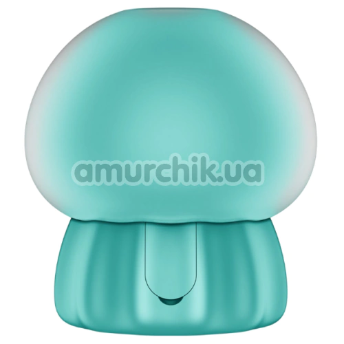 Симулятор орального сексу для жінок з вібрацією Satisfyer Jelly-cious, бірюзовий