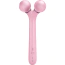 Ультразвуковой массажер для лица Geske Sonic Facial Roller 4 in 1, светло-розовый - Фото №4