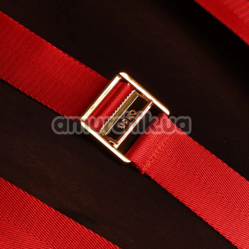 Бондажный набор Upko Bowknot Hogtie Portable Bondage Gear, красный