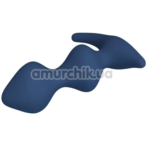 Стимулятор простати MR Play David Silicone Prostate Massager, синій
