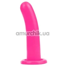 Фалоімітатор LoveToy Holy Dong M 5.5, рожевий - Фото №1