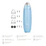 Мікродермабразійний пристрій для видалення чорних цяток Geske MicroDermabrasion Blackhead Remover 7 in 1, блакитний - Фото №4