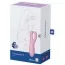 Клиторальный вибратор Satisfyer Threesome 4, розовый - Фото №9