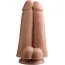 Двойной фаллоимитатор Tom of Finland Dual Dicks, телесный - Фото №1