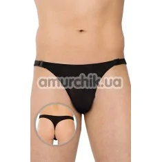 Трусы-стринги мужские Thongs черные (модель 4502) - Фото №1