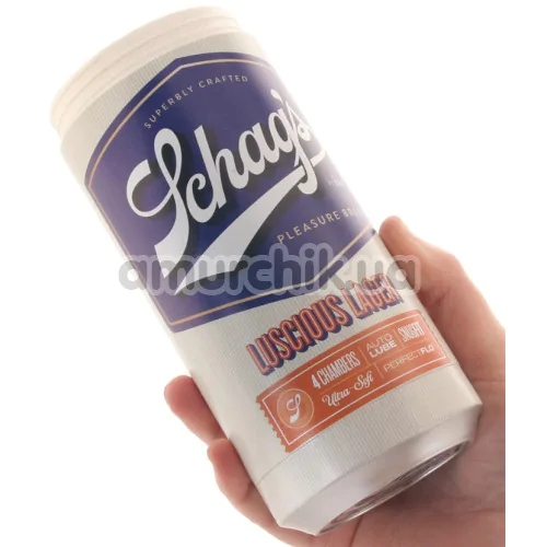 Мастурбатор Schag's Luscious Lager, прозрачный