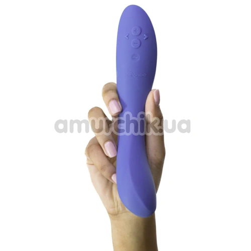 Вібратор для точки G We-Vibe Rave 2 (ві вайб рейв 2 блакитний)