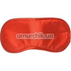 Маска на очі Le Boheme Satin Blindfold, червона - Фото №1