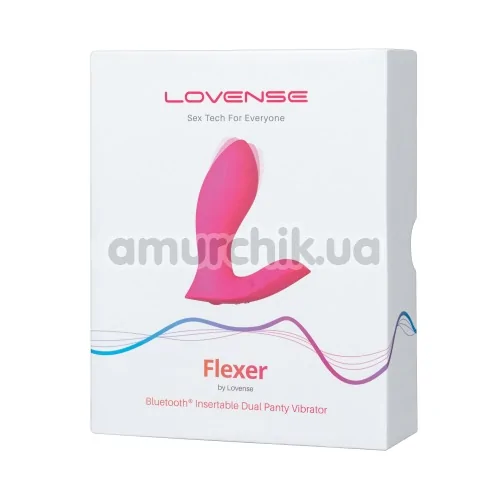Вібратор Lovense Flexer, рожевий