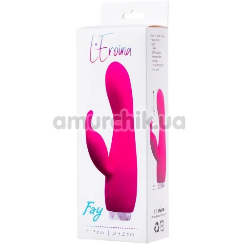 Вибратор L'eroina Fay, розовый