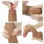 Фаллоимитатор Dual-Layered Silicone Nature Cock LV4005, коричневый - Фото №10