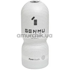Мастурбатор Genmu Pure Touch, серебряный - Фото №1