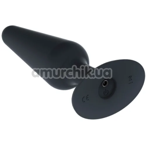 Анальная пробка с вибрацией Dorcel Best Vibe Plug M, черная