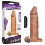 Насадка - удлинитель пениса с вибрацией Lovetoy Pleasure X-Tender Series LV1063, коричневая - Фото №7