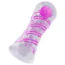 Мастурбатор Pretty Love Transparent Spiral Masturbator, розовый - Фото №3