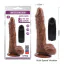 Вибратор Ballsy Super Cock James Deen 8.5, коричневый - Фото №7
