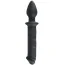 Анальний стимулятор Black Velvets Dildo And Plug, чорний - Фото №1