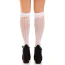 Гольфи Leg Avenue Sweetheart Ruffle Cuff Knee Highs, білі - Фото №3