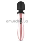 Универсальный вибромассажер Rosy Gold Nouveau Curve Massager, розовый - Фото №1