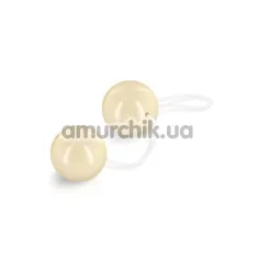 Вагінальні кульки Vibratone Unisex Duo Balls білі - Фото №1