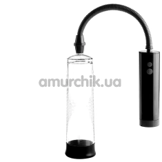 Вакуумная помпа Virgite Pump It Up Penis Pump Men With Usb Control, прозрачная - Фото №1