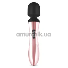 Универсальный вибромассажер Rosy Gold Nouveau Curve Massager, розовый - Фото №1