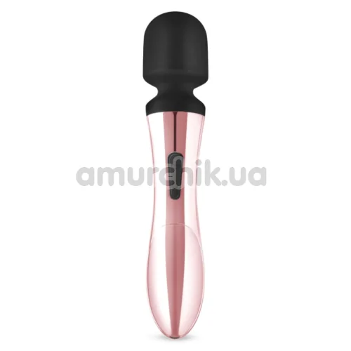 Универсальный вибромассажер Rosy Gold Nouveau Curve Massager, розовый - Фото №1