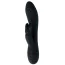 Вібратор з пульсацією Virgite Vibes Rabbit And Vibrator With Tapping V9, чорний - Фото №2