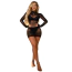 Платье Star Night Eve Mini Dress, черное - Фото №7